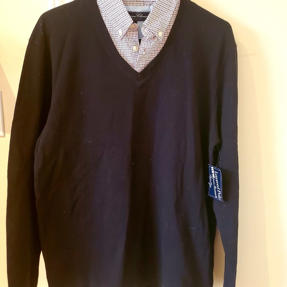 New Russell Simmons layered Polo